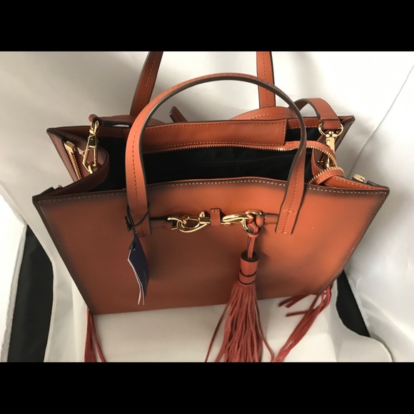  REBECCA MINKOFF FLORENCE TOTE (NWT)- Baked Clay - Picture 3 of 9
